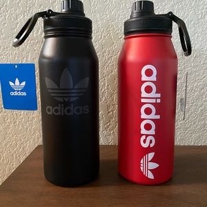 Adidas water bottle (black)